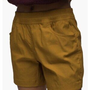Prana Halle E- Waist Short II Size 14 Antique Bronze NWT $75 Women’s Pockets 3"